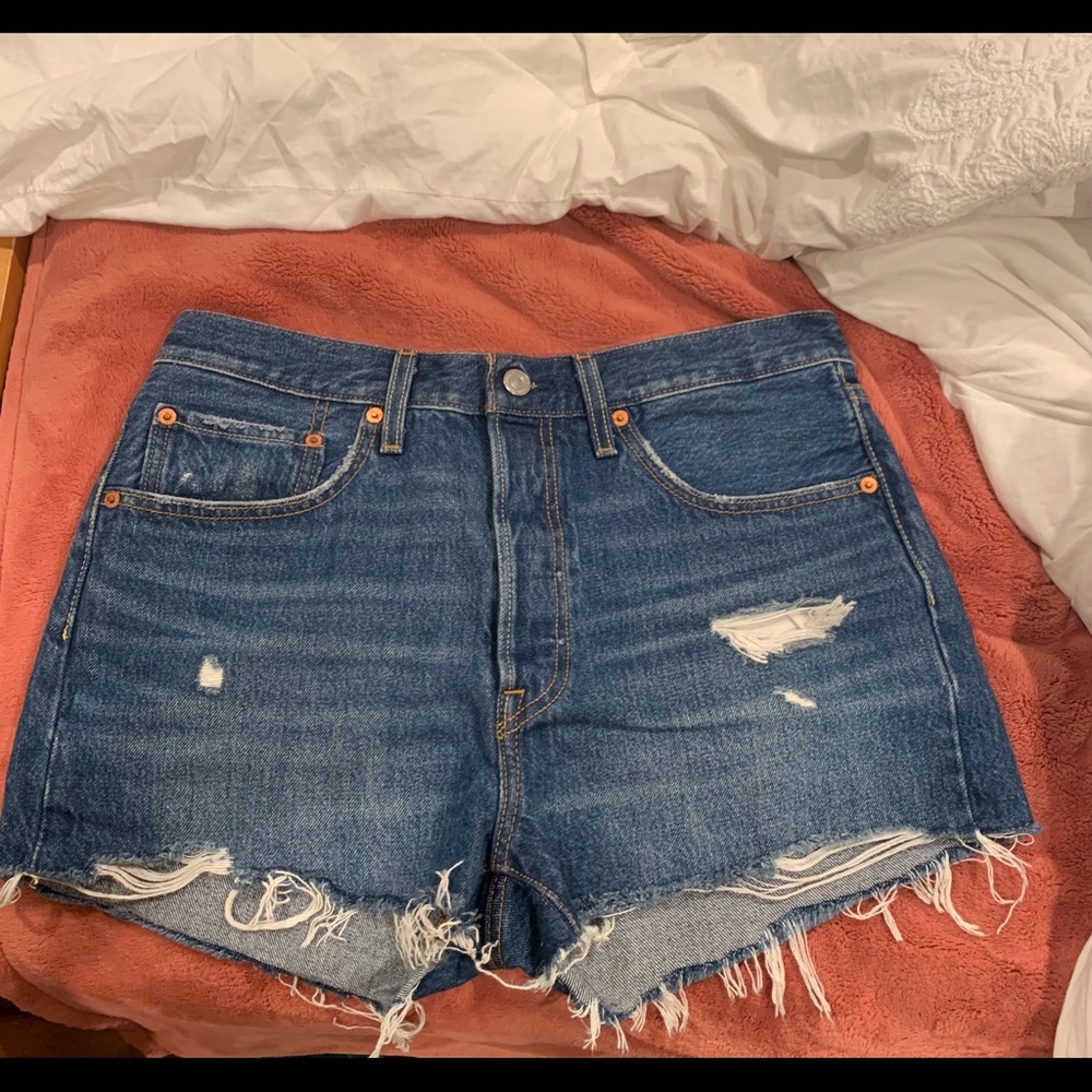 Levi denim shorts
